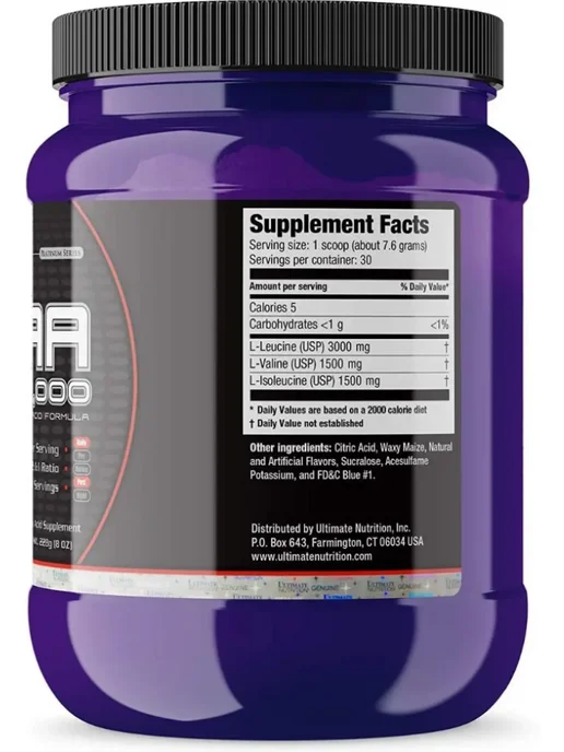 Ultimate Nutrition Ultimate BCAA 2 1 1 12000 228g, Апельсин, бцаа порошок, 228 г, фото 2