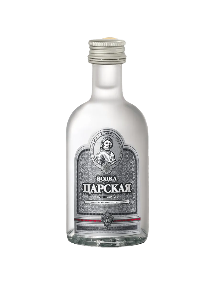 Водка Царская Оригинальная 0,05 л. Россия