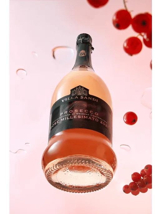 Il Fresco Rose Millesimato Prosecco DOC Villa Sandi, 750 мл, фото 2