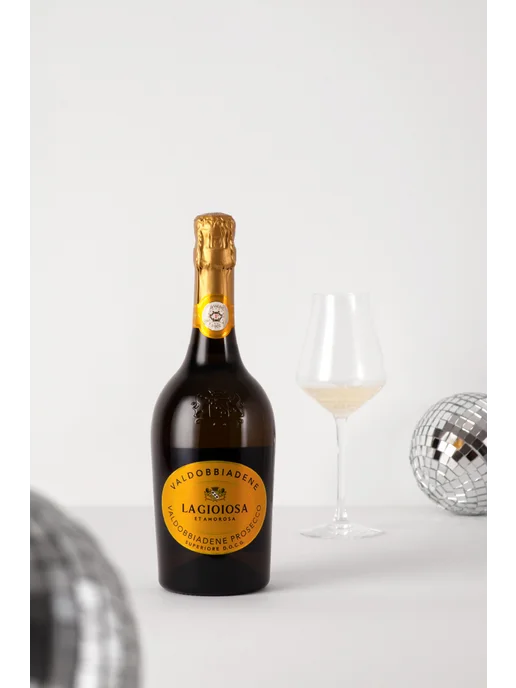 La Gioiosa Valdobbiadene Prosecco DOCG Superiore Extra Dry, 750 мл, фото 2