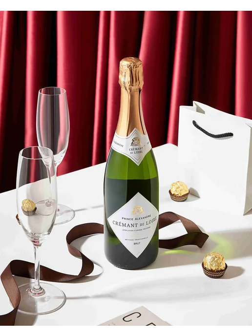 Prince Alexandre Brut Cremant De Loire AOC, 750 мл, фото 2