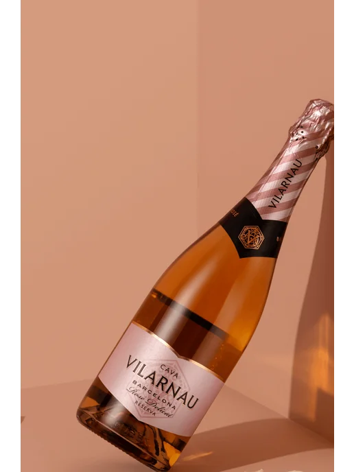 Brut Reserva Rose Delicat Cava DO Vilarnau, 750 мл, фото 2