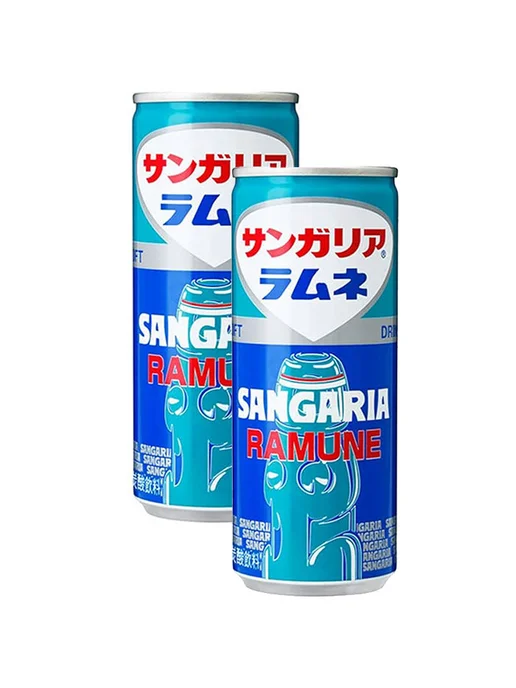 SANGARIA Напиток газированный со вкусом Рамунэ 2 шт. по 250 мл, 2 шт, 250 мл, фото 3