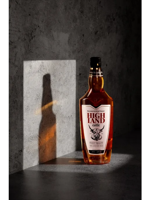 Highland Cattle Blended Scotch Whisky, 700 мл, фото 2