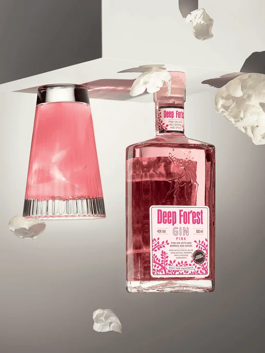 Deep Forest Gin Pink, розовый, фото 2