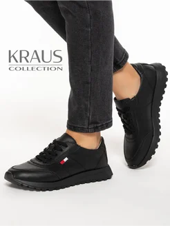 Кроссовки женские черные KRAUS Collection 335886341 купить за 3 211 ₽ в интернет-магазине Wildberries
