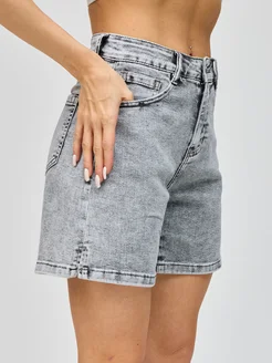 Шорты джинсовые летние B.Waiting/AmadgeDenim/AMG 336067971 купить за 1 224 ₽ в интернет‑магазине Wildberries