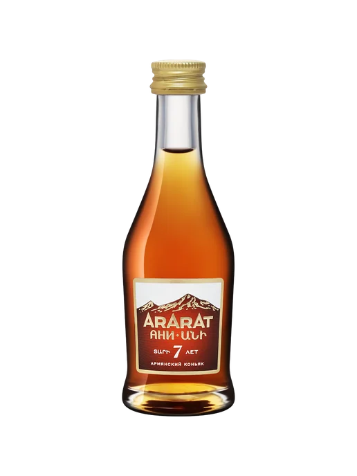 Коньяк АРАРАТ Ани 7 лет 0,05 л. Армения, 0,05 л