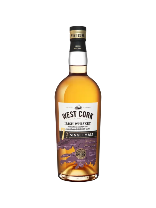 West Cork Single Malt Irish Whiskey 7 y.o, 700 мл