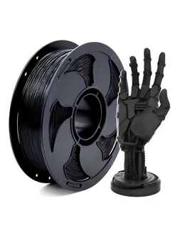 Пластик PETG для 3D-принтера 1кг, 1.75мм Black-001 Spetime 336264336 купить за 985 ₽ в интернет-магазине Wildberries