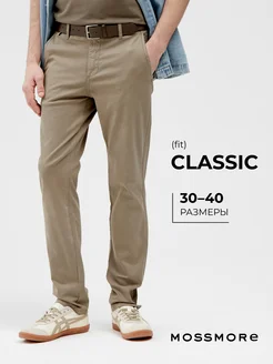 Брюки прямые повседневные CLASSIC FIT MOSSMORE 336264954 купить за 3 346 ₽ в интернет‑магазине Wildberries