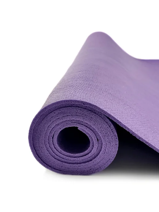 RamaYoga Коврик для спорта NIRVANA, супер прочный, армированный 183, фиолетовый, фото 3