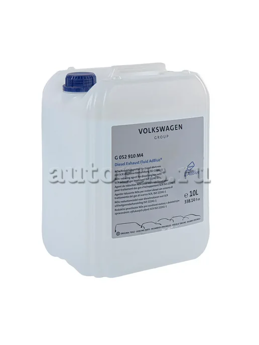 VAG Водный раствор мочевины AdBlue 10 л G 052910M4, 10 л
