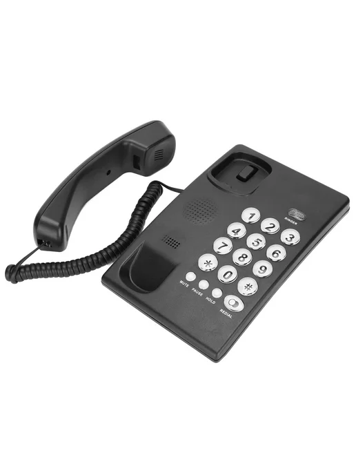 Настольный телефон Phone, черный, фото 4