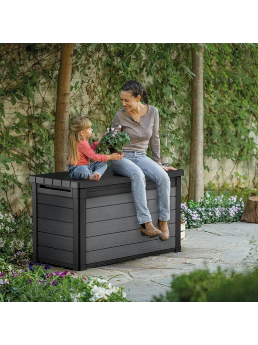 Keter Сундук садовый Cortina box 380л, 380 л, фото 4