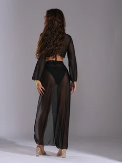 BoChikWear Купальник раздельный 4в1 бикини с юбкой и накидкой - фото 13