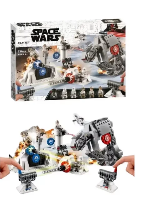 LEGO Конструктор Звездные Воины Защита базы эхо 534 деталей 3, белый, фото 2