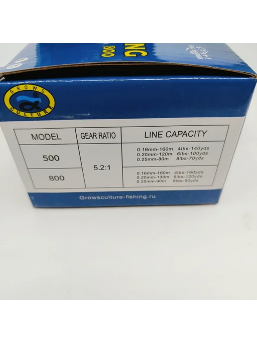 Grows Culture Катушка для спиннинга форелевая DF1000, синий, фото 4