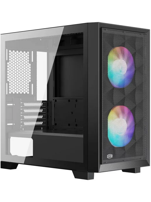 PcCOOLER Корпус для компьютера C3D310 BK ARGB Mini Tower, черный, фото 2