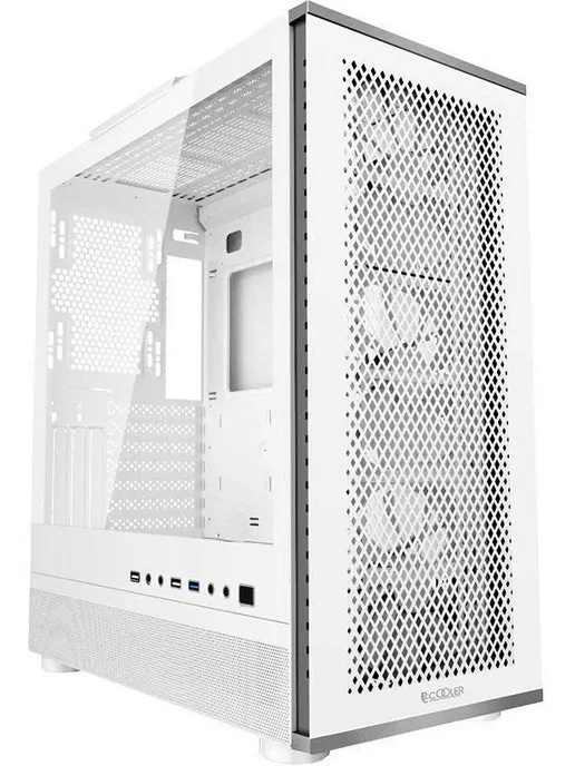 PcCOOLER Корпус для компьютера ME200 MESH WH Full Tower, белый, фото 2