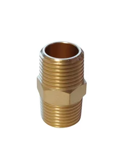 Адаптер, резьба 1/2"-1/2" PT, M-M (внешняя) WIEDERKRAFT 336647626 купить за 258 ₽ в интернет‑магазине Wildberries