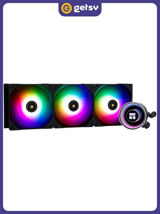 Thermalright Кулер процессора Frozen Notte 360 BLACK ARGB V2, черный