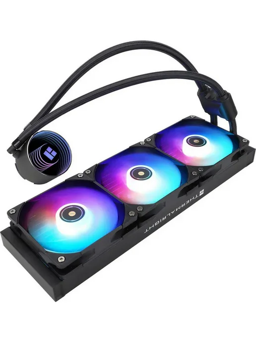 Thermalright Кулер процессора Frozen Notte 360 BLACK ARGB V2, черный, фото 5