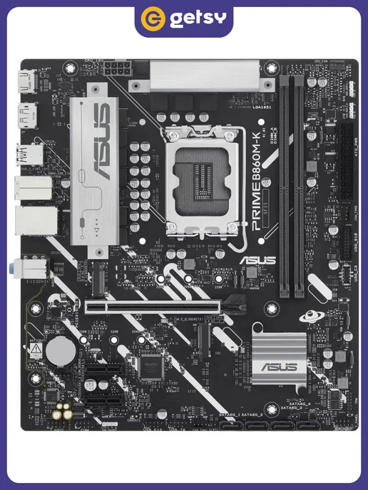 Asus Материнская плата PRIME B860M-K LGA1851 Intel B860 mATX RTL, вариант