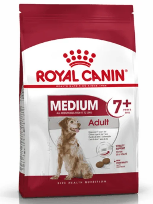 Сухой корм Royal canin Стареющих для собак, взрослые, средние, 4 кг, фото 2