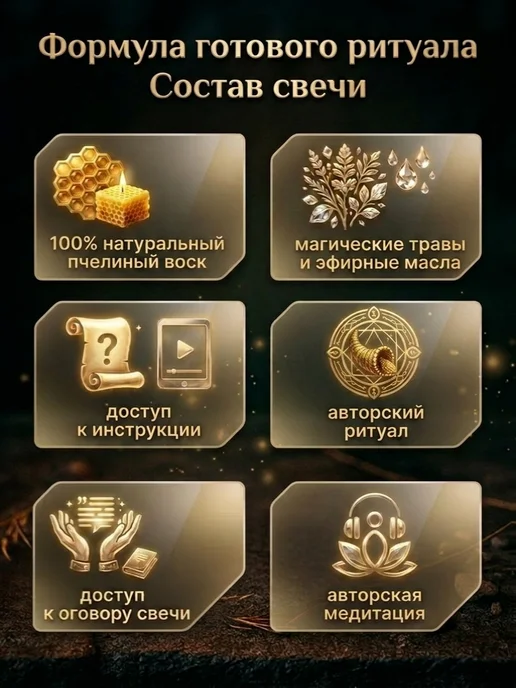 Магические свечи Магическая свеча Клубок Проблем, черный, фото 6