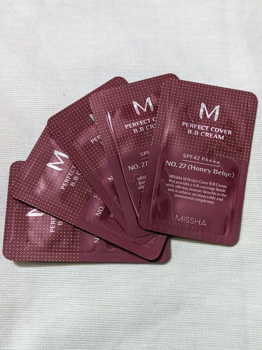 MISSHA Крем для лица M Perfect Cover BB Cream EX, бежевый, фото 2
