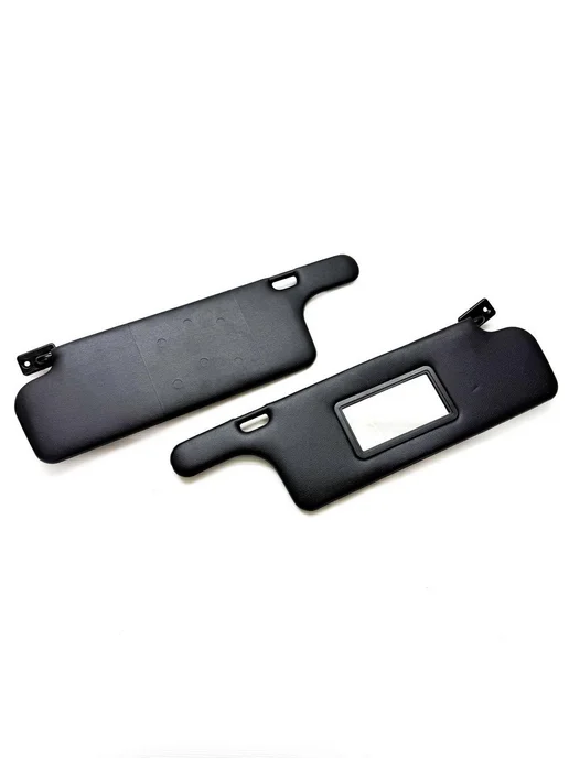 PIT-STOP Козырьки солнцезащитные с зеркалом для 2109-21099 2113-2115, черный, фото 2