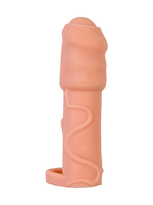 XLover by TOYFA Насадка XLover для увеличения размера телесная 16 см, бежевый, фото 4