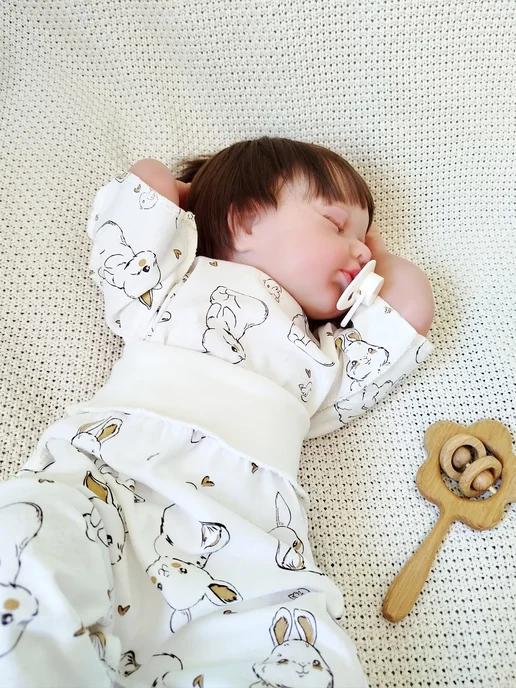 ABCLIFE kids Распашонки для новорожденных с коротким рукавом, белый, фото 2