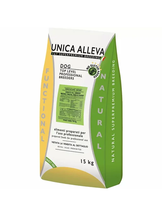 Сухой корм Unica Alleva для собак, крупные, средние, щенки, 15 кг, фото 2