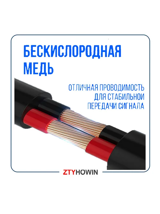 ztyhowin Кабель для камер видеонаблюдения 15 М, 50 м, фото 5