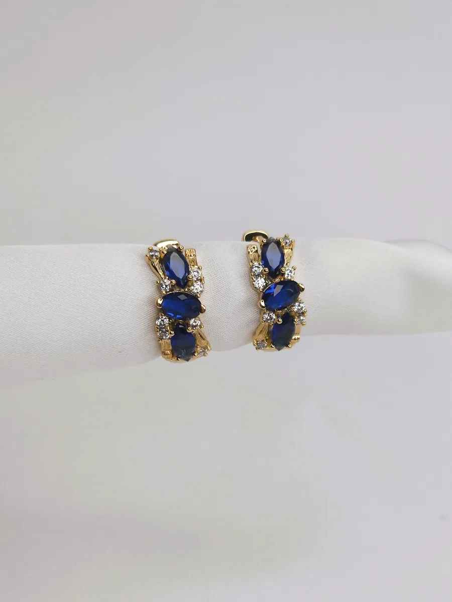 Серьги на каждый день и праздник 1,8 см.