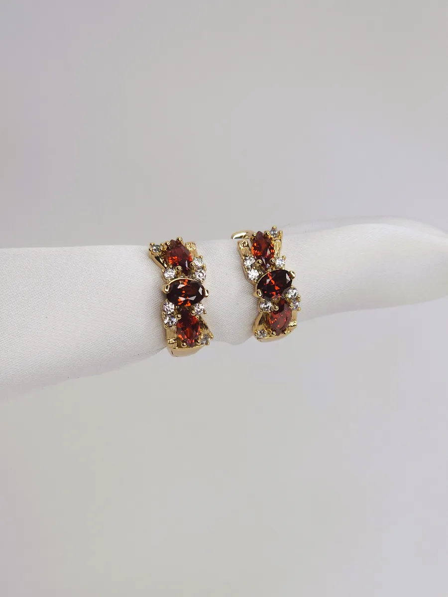 Серьги на каждый день и праздник 1,8 см.