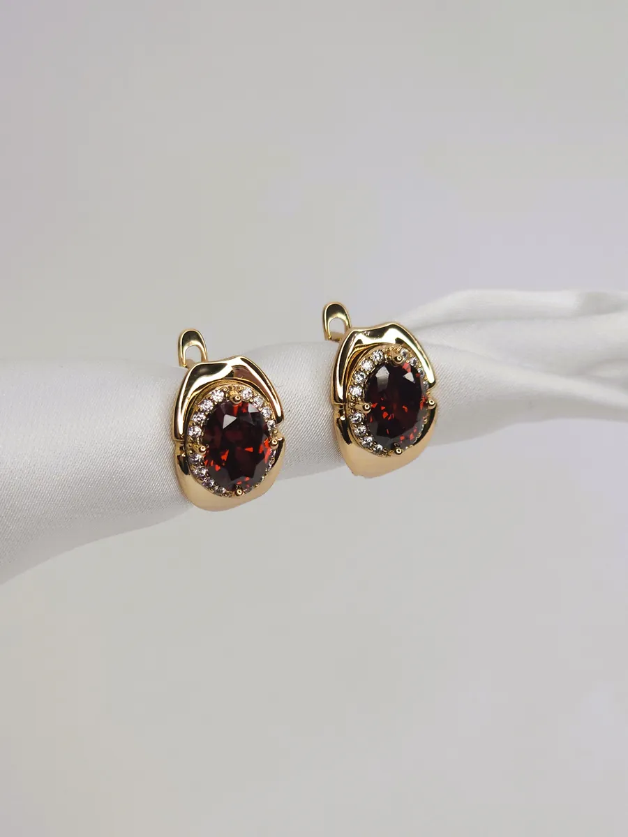 Серьги повседневные на каждый день и праздник 1,5 см.