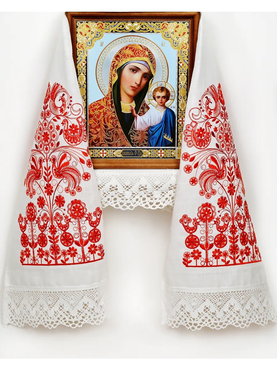 Рушник на икону "Древо жизни", 119х28см