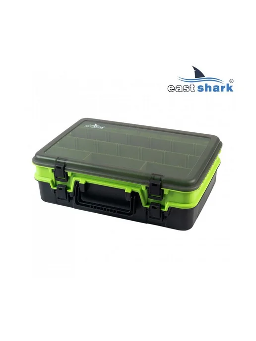 EASTSHARK Коробка для рыбалки ES ZP-0018 двойная, черный, фото 4