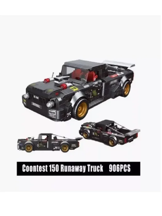 LEGO Конструктор Runaway Truck КС012, 906 дет, черный, фото 3