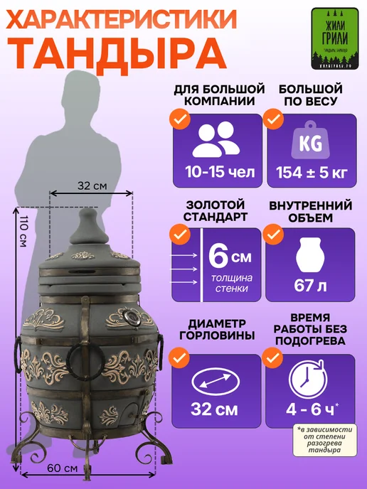 ЭкоТандыр Тандыр Гранд, вариант, фото 2