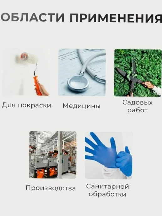 Комбинезон защитный одноразовый 10шт, синий, фото 8