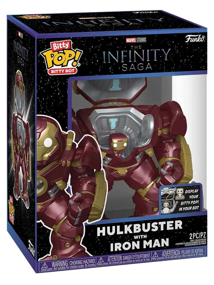 Фигурка Funko Bitty POP! Bitty Marvel Hulkbuster w/ Iron Man