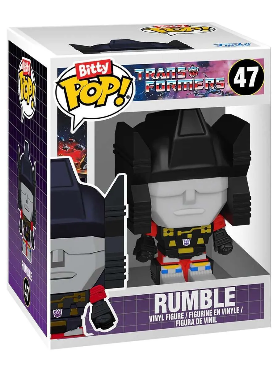 Фигурка Bitty POP! Bitty Bot Transformers Soundwave w/Rumble