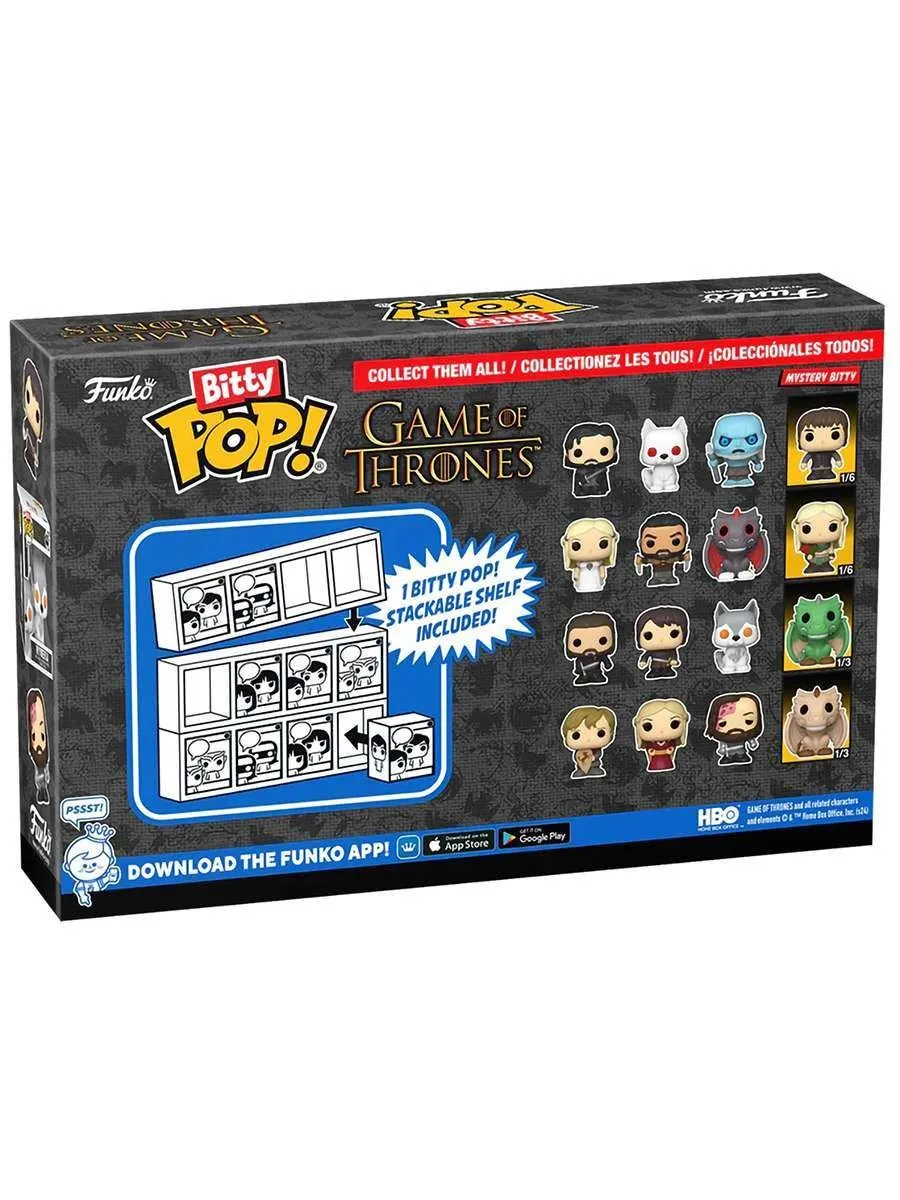 Фигурка Game of Thrones Daenerys+Khal Drogo+Drogon+? 4PK