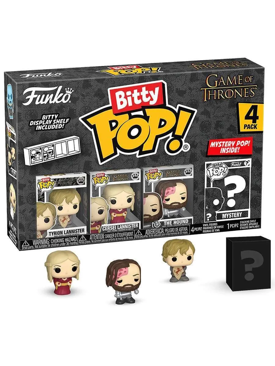 Фигурка Bitty Game of Thrones Tyrion+Cersei+The Hound+? 4PK