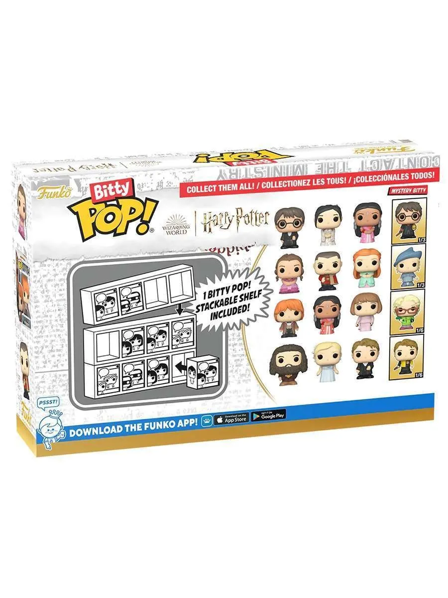 Фигурка Bitty POP Harry Potter GoF Hagrid+Fleur+Cedric+? 4PK