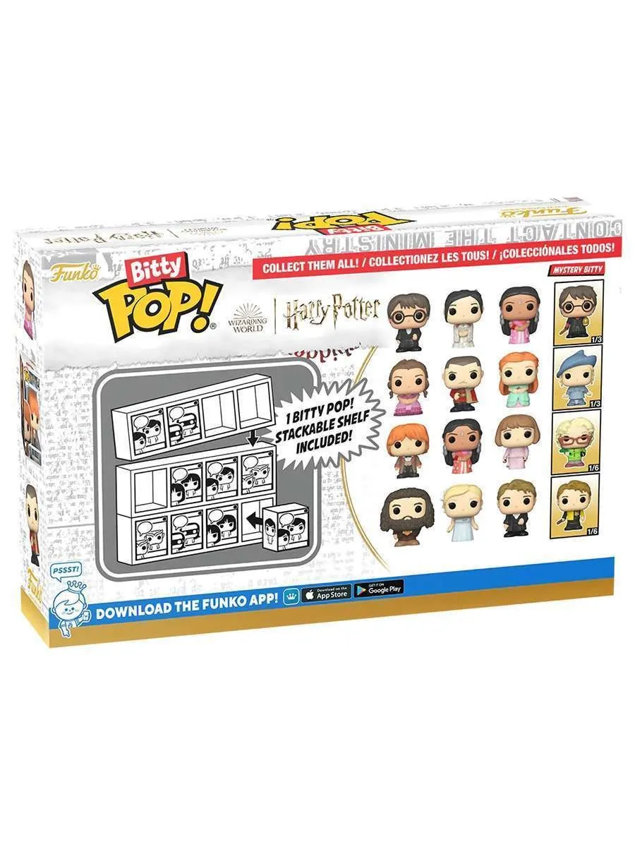 Фигурка Bitty POP! Harry Potter GoF Harry+Cho+Parvati+? 4PK
